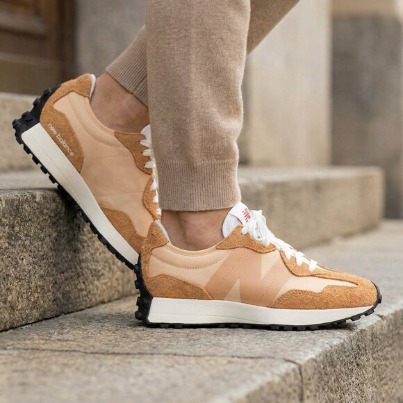 New Balance 327 Casual Women's Sneakers Shoes Peach Blossom ~ various sizes ~ - Picture 14 of 14